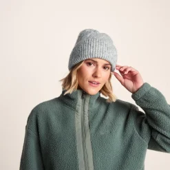 Abby Knit Hat - Ice Grey Marl