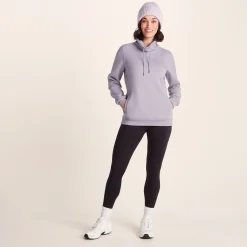 Abigail Womens Supersoft Funnel Neck Sweat - Lavender Grey