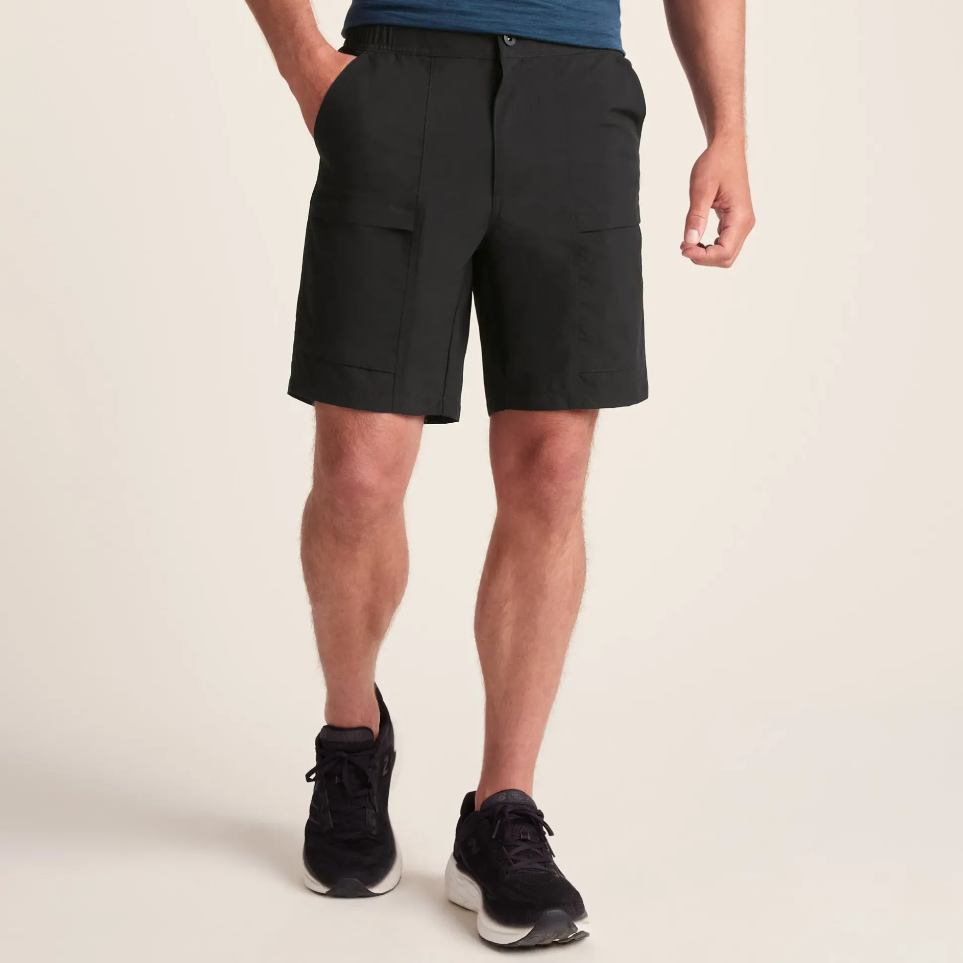 Activate Mens Performance Ripstop Shorts - Black
