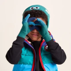 Adal Kids Shaun the Sheep Knit Gloves - Jungle Green