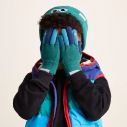 Adal Kids Shaun the Sheep Knit Gloves - Jungle Green