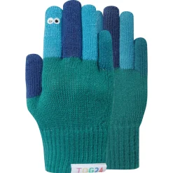 Adal Kids Shaun the Sheep Knit Gloves - Jungle Green