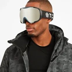 Adjust Goggles - Navy/Silver Mirror
