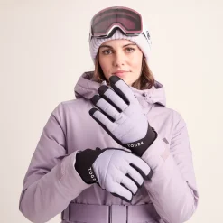 Adventure Waterproof Insulated Ski Gloves - Lavender Grey
