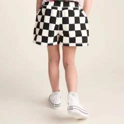 Afrino Kids Shaun the Sheep Sweatshort - Black Woolly Checkerboard