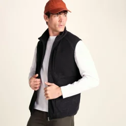 Ainsworth Mens Microfleece Gilet - Terrain Print