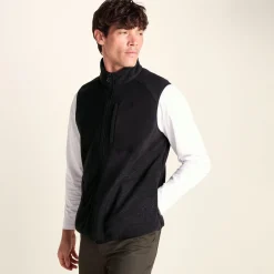 Ainsworth Mens Microfleece Gilet - Terrain Print