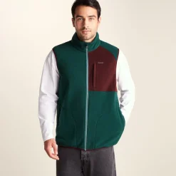 Ainsworth Mens Microfleece Gilet - Midnight Green