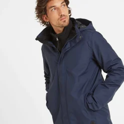 Airton Mens Waterproof Jacket - Navy