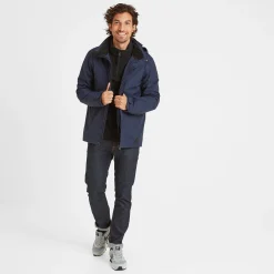 Airton Mens Waterproof Jacket - Navy