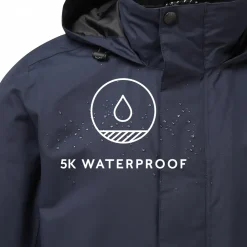 Airton Mens Waterproof Jacket - Navy