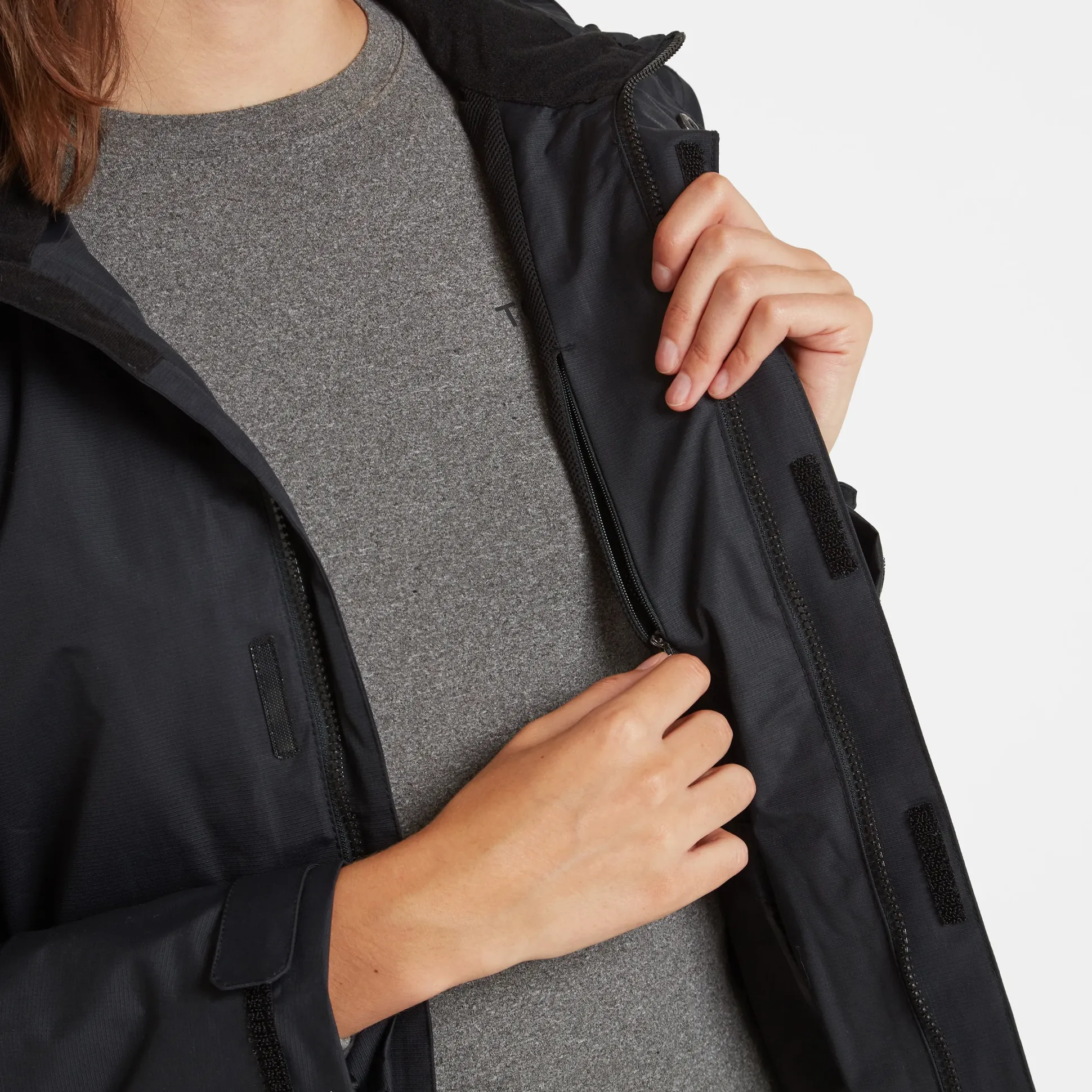 Airton Womens Waterproof Jacket - Black
