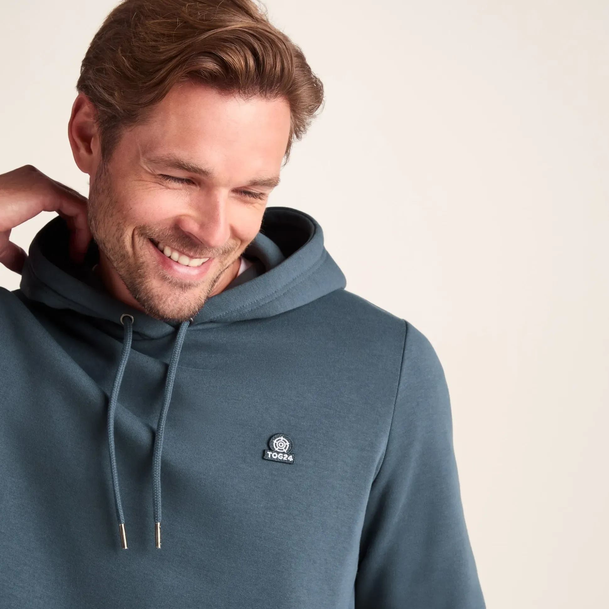 Akerman Mens Supersoft Hoody - Arctic Blue