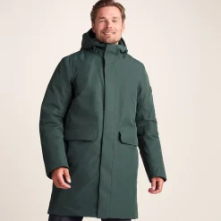 Aksel Mens Waterproof Insulated Parka - Racing Green