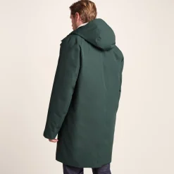 Aksel Mens Waterproof Insulated Parka - Racing Green