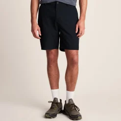 Amble Mens Lightweight Ripstop Performance Shorts - Black