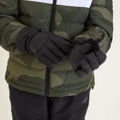 Anderton Kids Ski Gloves - Black