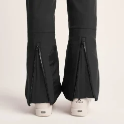Annecy Womens Softshell Salopettes - Black