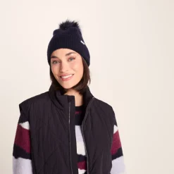 Anya Knit Hat - Oxford Blue