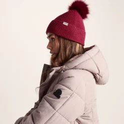 Anya Knit Hat - Washed Burgundy