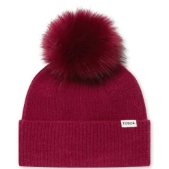 Anya Knit Hat - Washed Burgundy
