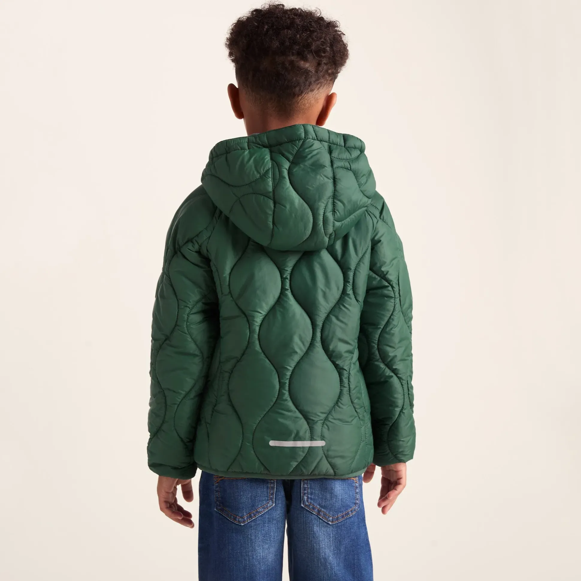 Arbor Kids Shower Resistant Padded Jacket - Dark Fern