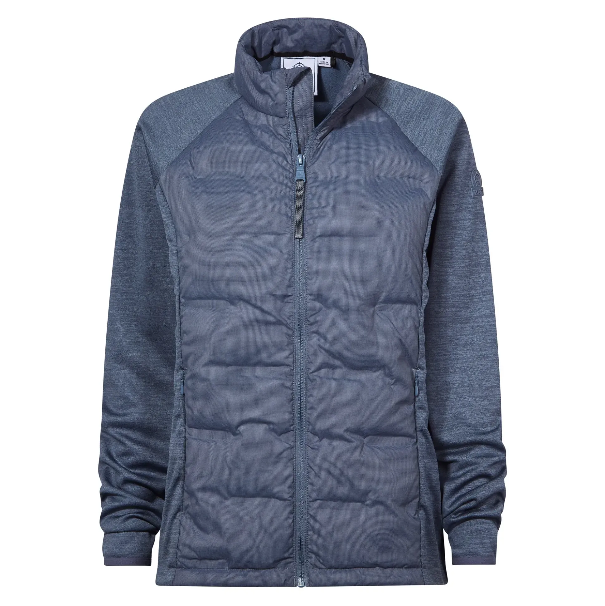 Arna Womens Lightweight Insulated Hybrid Jacket - Smokey Blue