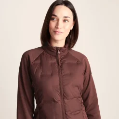 Arna Womens Lightweight Insulated Hybrid Jacket - Raspberry