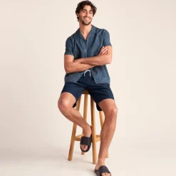 Aslan Mens Swimshorts - Dark Indigo