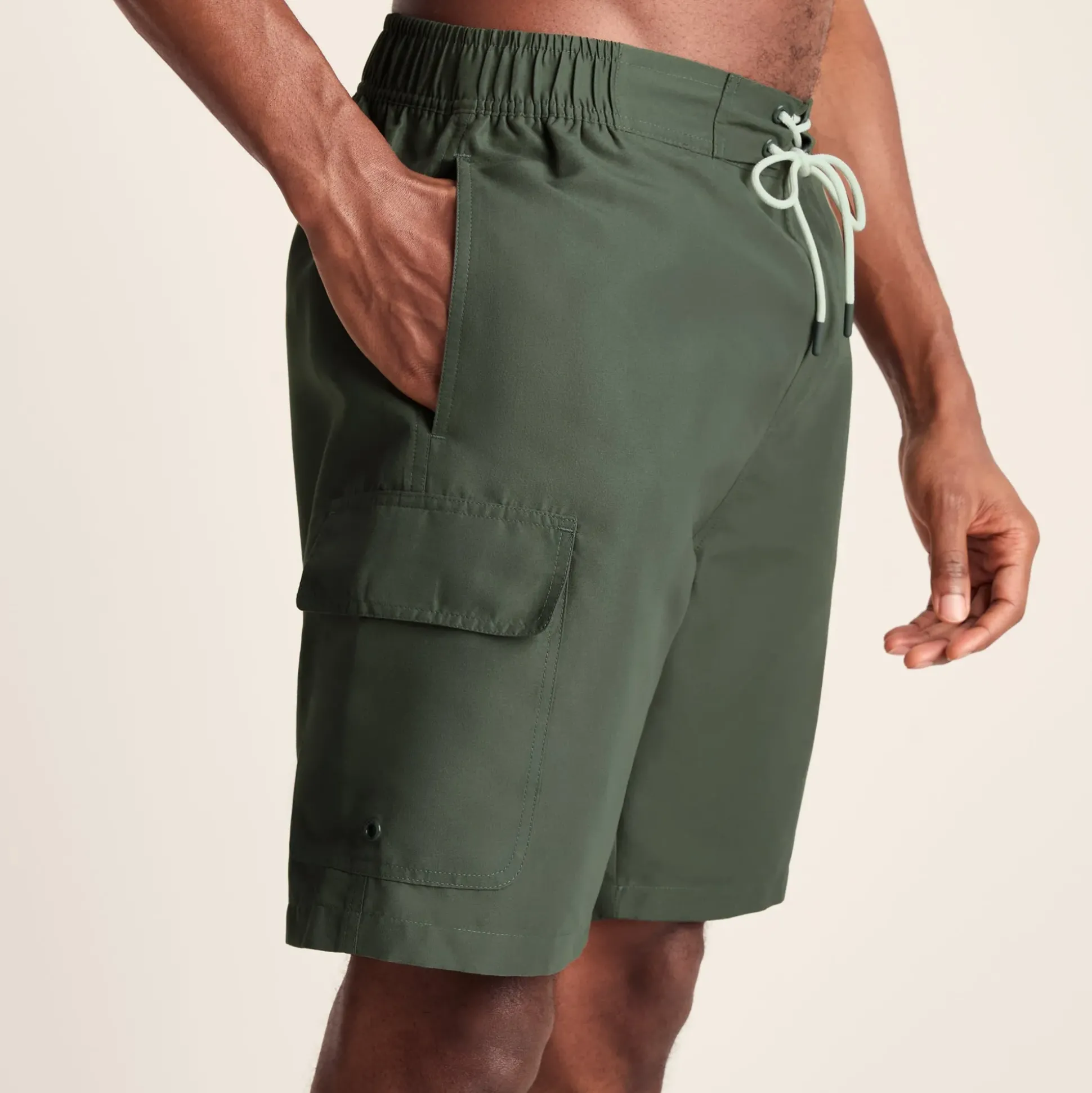 Aslan Mens Swimshorts - Forage Green