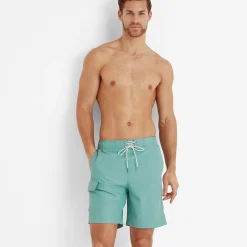 Aslan Mens Swimshorts - Muted Teal