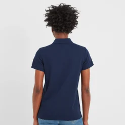 Aspley Womens Tech Polo - Navy