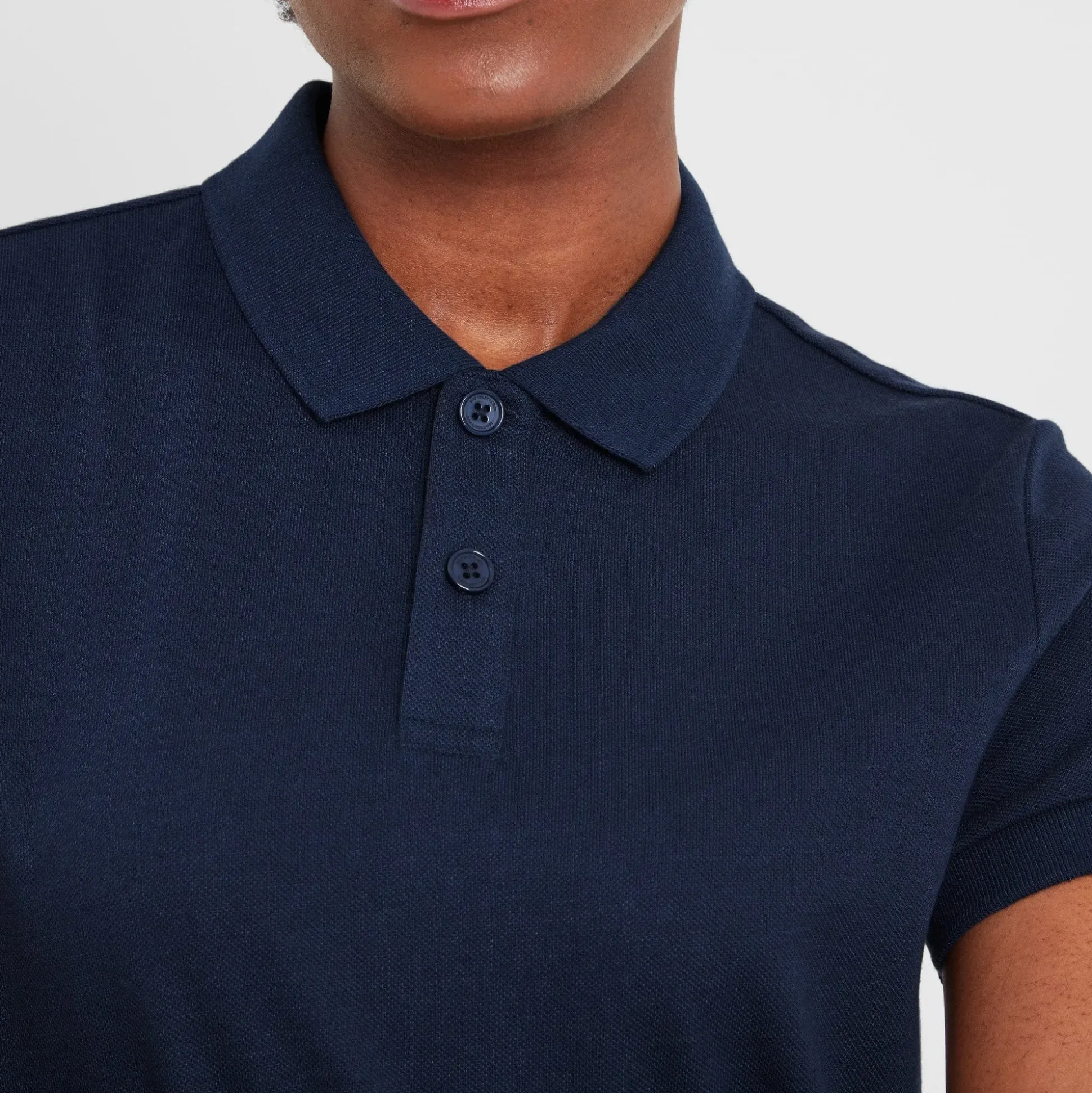 Aspley Womens Tech Polo - Navy