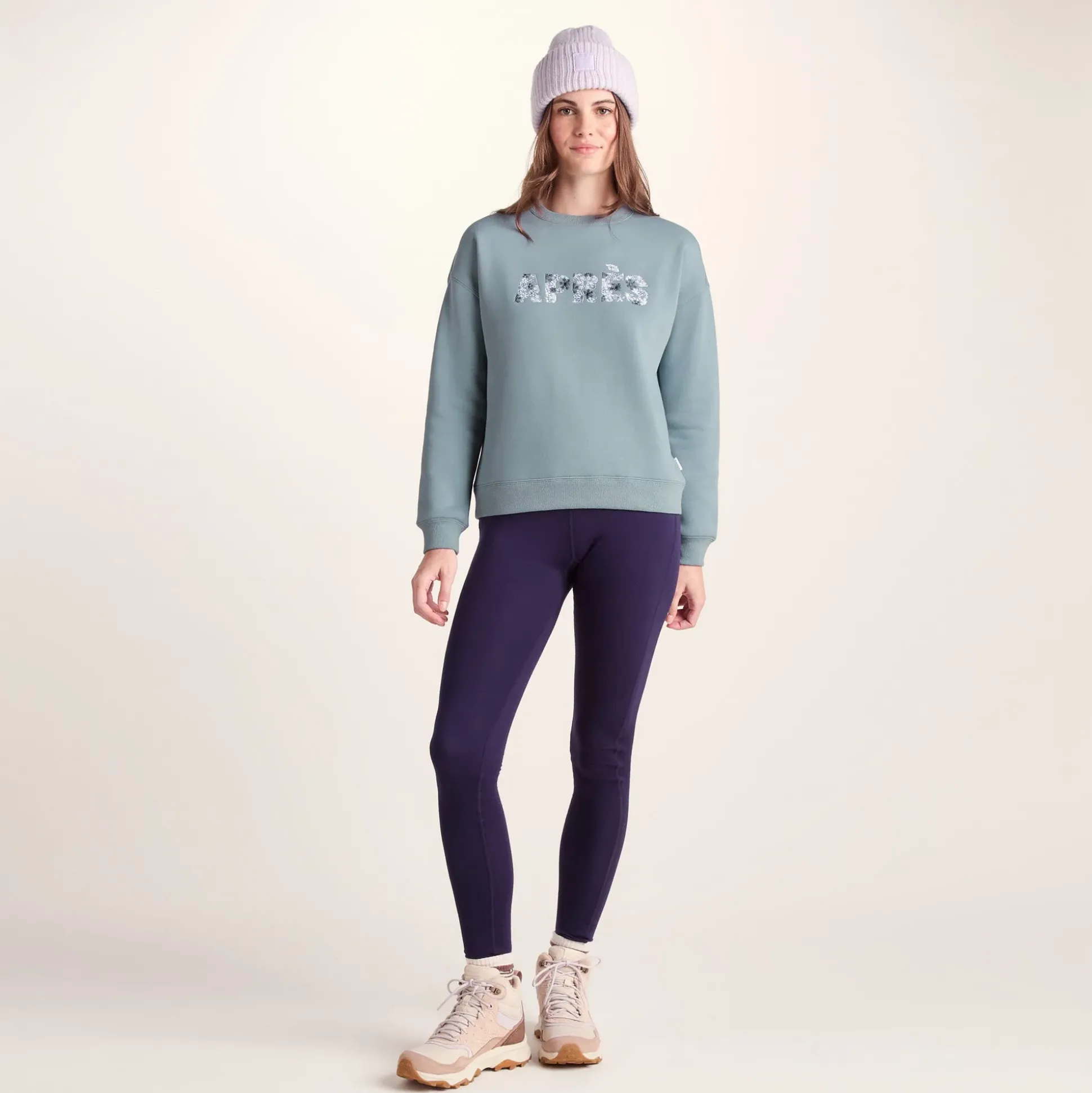 Aurora Womens Supersoft Sweat - Mist Grey