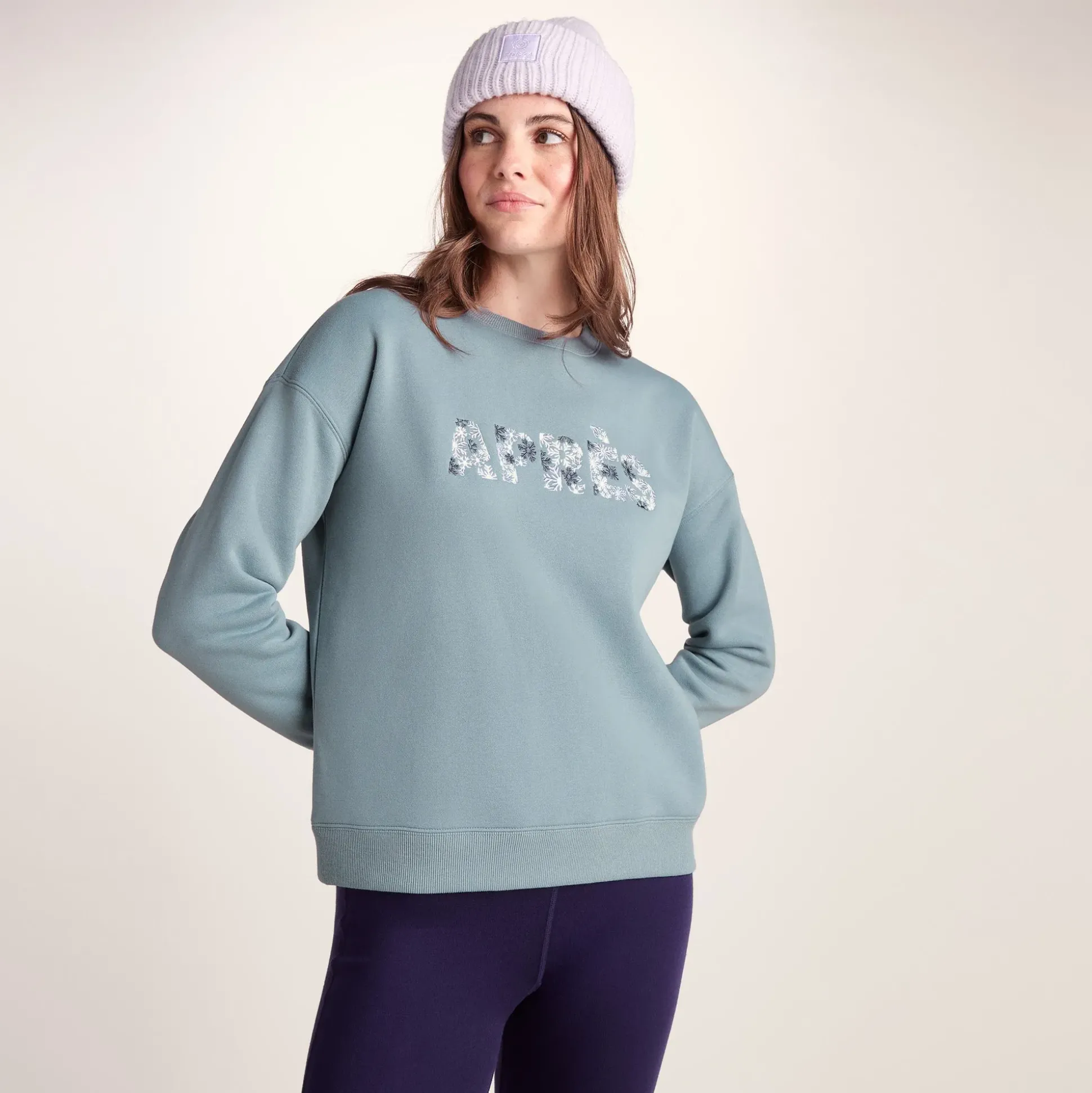 Aurora Womens Supersoft Sweat - Mist Grey