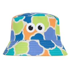 Balkhi Kids Shaun the Sheep Bucket Hat - Lime Cloud Print