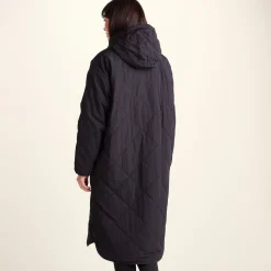 Banton Womens Oversized Shower Resistant Insulated Jacket - Black
