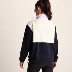Bardon Womens Relaxed Fit Microfleece Jacket - Dark Indigo