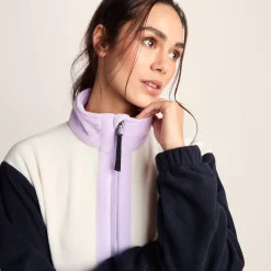 Bardon Womens Relaxed Fit Microfleece Jacket - Dark Indigo