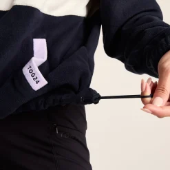Bardon Womens Relaxed Fit Microfleece Jacket - Dark Indigo