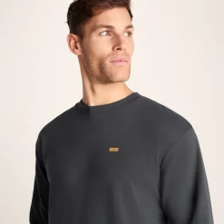 Barnaby Mens Relaxed Fit Supersoft Sweat - Deep Slate