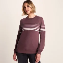 Bayman Womens Supersoft Sweat - Dark Mauve