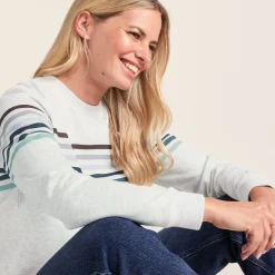 Bayman Womens Supersoft Sweat - Ice Grey Marl