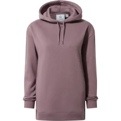 Betty Womens Longline Supersoft Hoody - Mauve