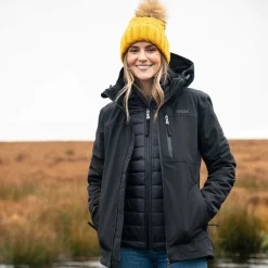 Beverley Womens 3-in-1 Waterproof Jacket - Black