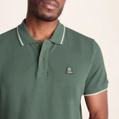 Binsoe Mens 100% Cotton Supersoft Polo Shirt - Light Forest