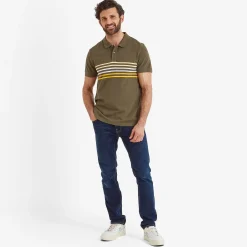 Bolton Mens Polo Shirt - Khaki