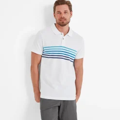 Bolton Mens Polo Shirt - Optic White