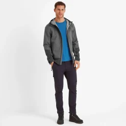 Bowston Mens Performance Waterproof Jacket - Soot Grey