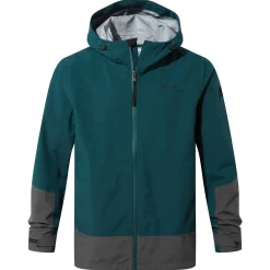 Bowston Mens Performance Waterproof Jacket - Petrol Green
